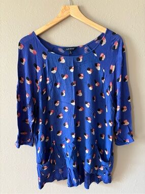 Lucky Brand Scoop Neck Blouse